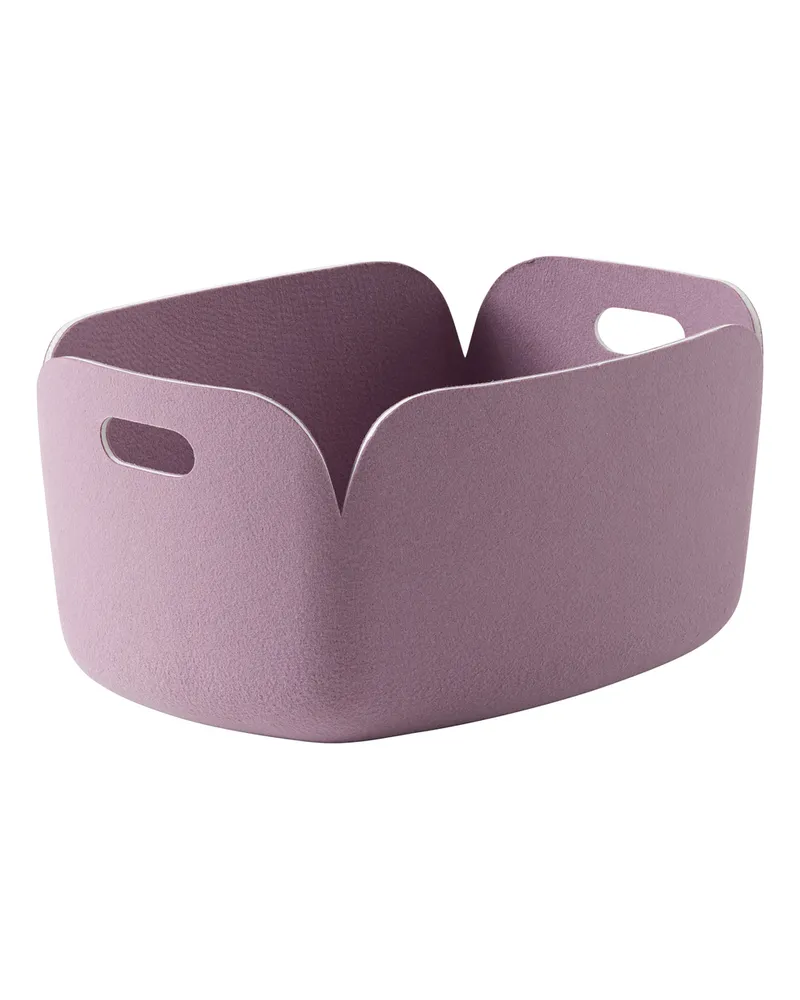 Muuto Korb Restore - Violett - Filz, recycelt - Designer Mika Tolvanen 