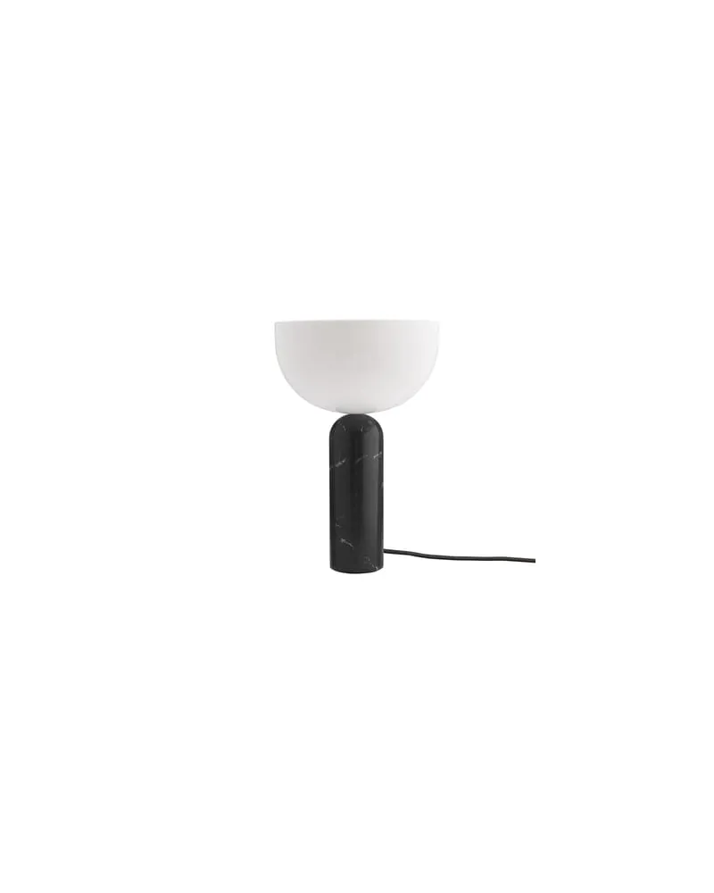 New Works Tischleuchte Kizu - Schwarz - Polyacryl - Designer Lars Tornoe 