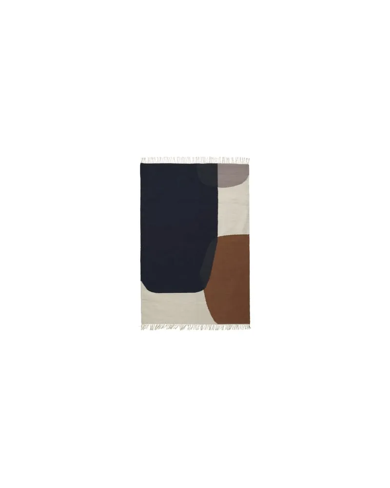 ferm LIVING Teppich Tapis - Bunt - Wolle - Designer Trine Andersen 