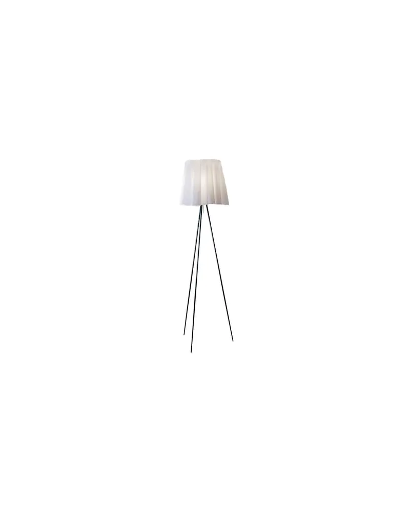 Flos Stehleuchte - Weiß - Gewebe - Designer Philippe Starck 