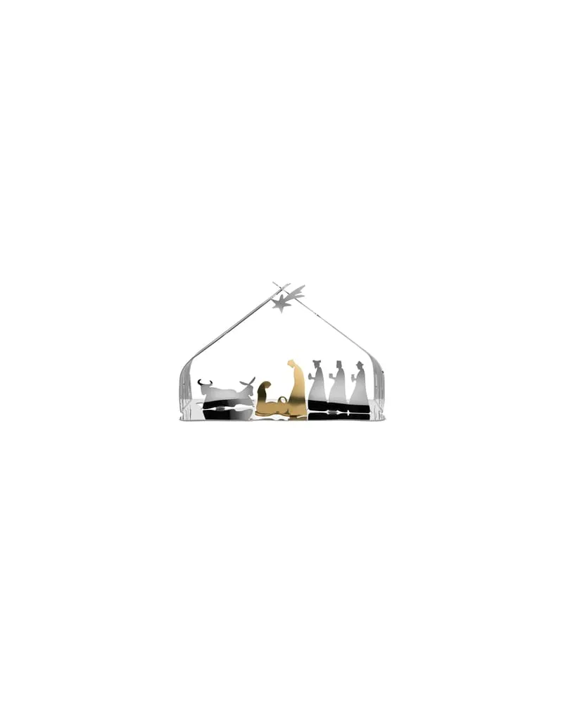 Alessi Krippe Noël - Metall - Rostfreier Stahl 18, 10 - Designer Donia Maaoui 