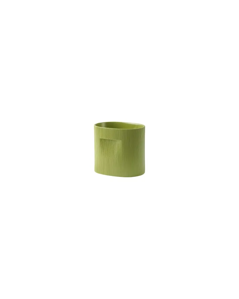 Muuto Blumentopf Ridge - Grün - Terrakotta - Designer Studio Kaksikko 