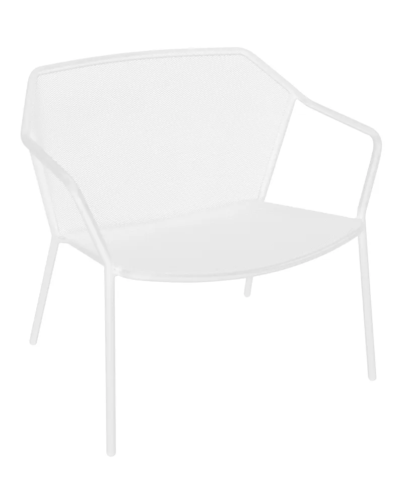 EMU Stapelbarer Sessel Darwin - Schwarz - gefirnister Stahl - Designer LucidiPevere Studio 