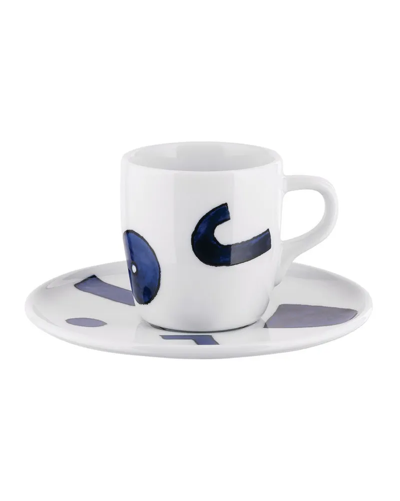 Alessi Espressotasse Itsumo - Blau - Porzellan - Designer Samiro Yunoki 