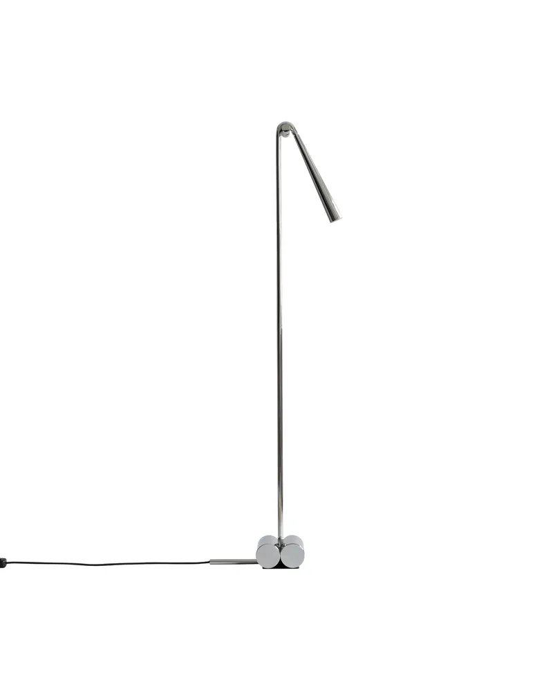 101 Copenhagen Stehleuchte Snake - Silber - Aluminium - Designer Tommy Hyldahl 