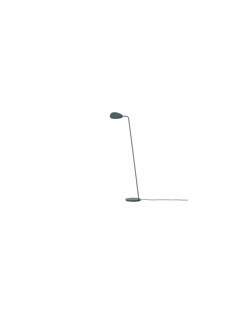 Muuto Stehleuchte Leaf - Grün - Aluminium - Designer Broberg & Ridderstrale 