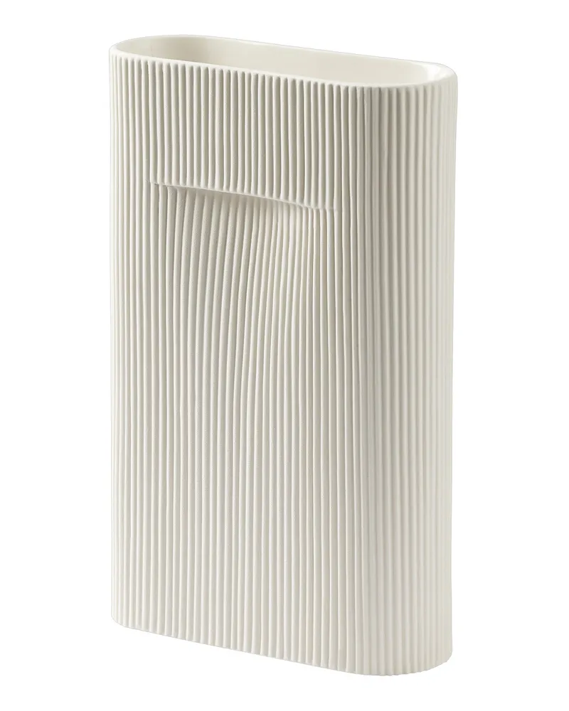 Muuto Vase Ridge - Beige - Fayence - Designer Studio Kaksikko 