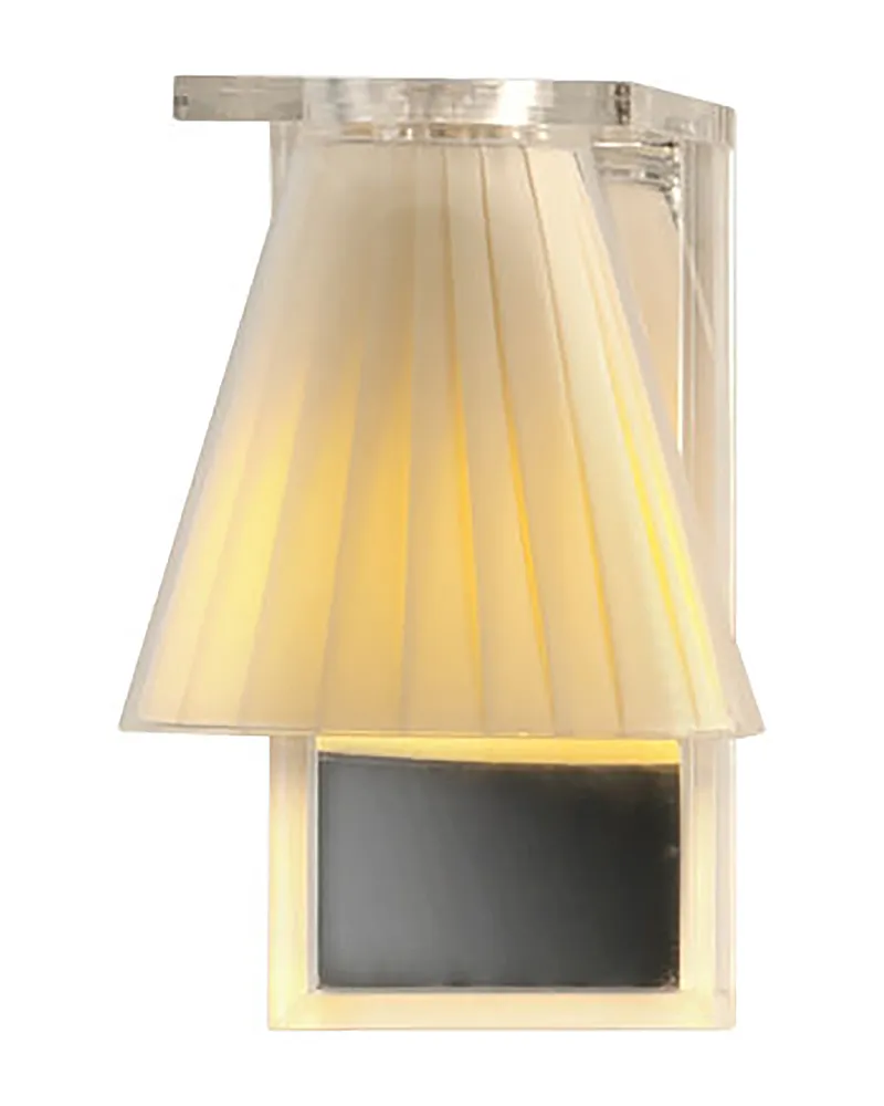 Kartell Wandleuchte Light-Air - Beige - Thermoplastisches Polykarbonat - Designer Eugeni Quitllet 