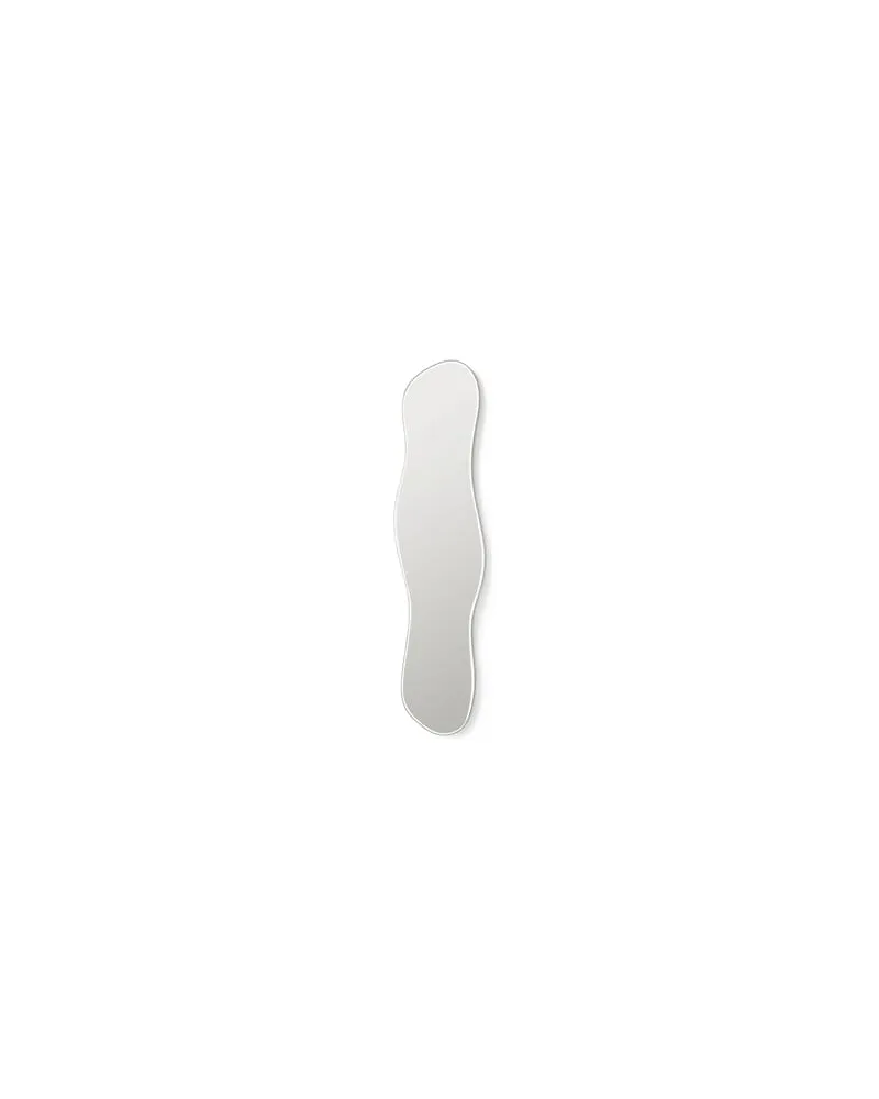 ferm LIVING Wandspiegel Pond - Silber - Spiegelglas - Designer Trine Andersen 