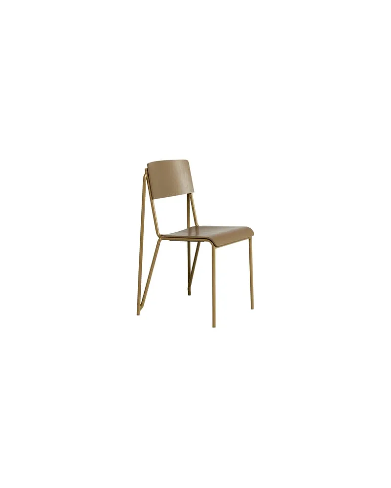 Hay Stapelbarer Stuhl Petit standard - Grün - thermolackierter Stahl - Designer Daniel Rybakken 