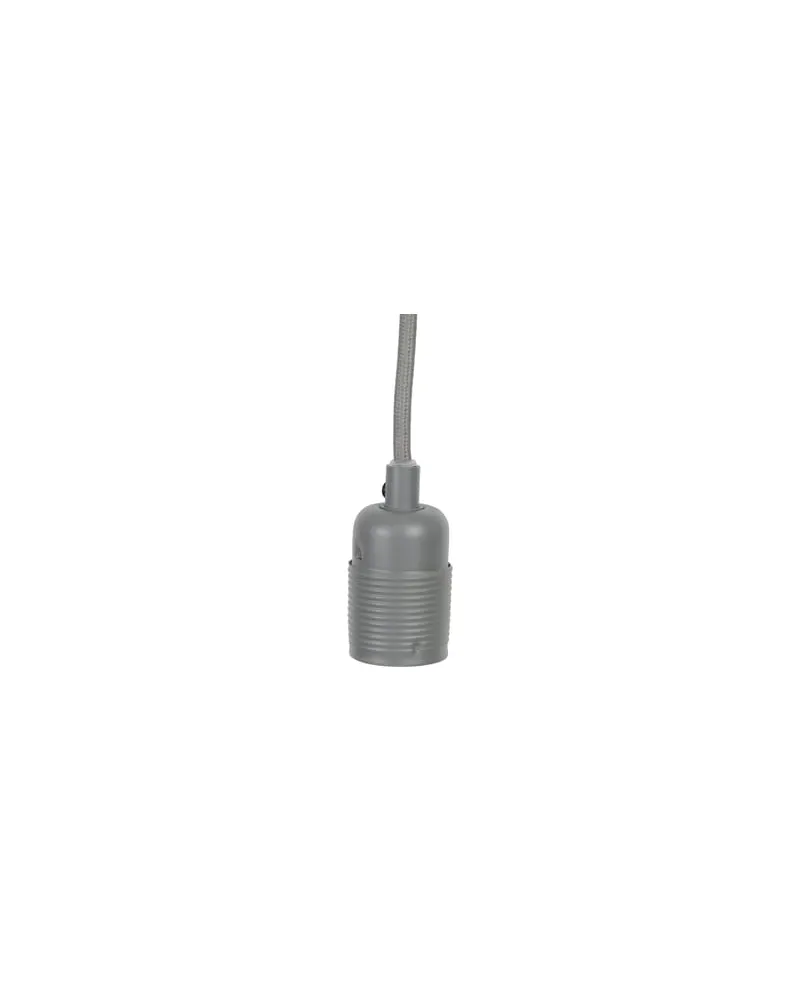 FRAMA Pendelleuchte Frama - Grau - bemaltes Metall - Designer Eric Therner 