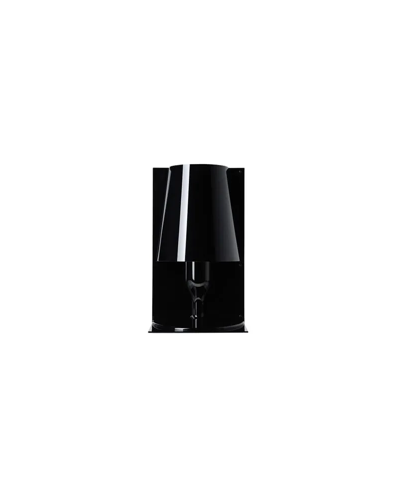 Kartell Tischleuchte Take - Schwarz - Polycarbonat 2.0 - Designer Ferruccio Laviani 