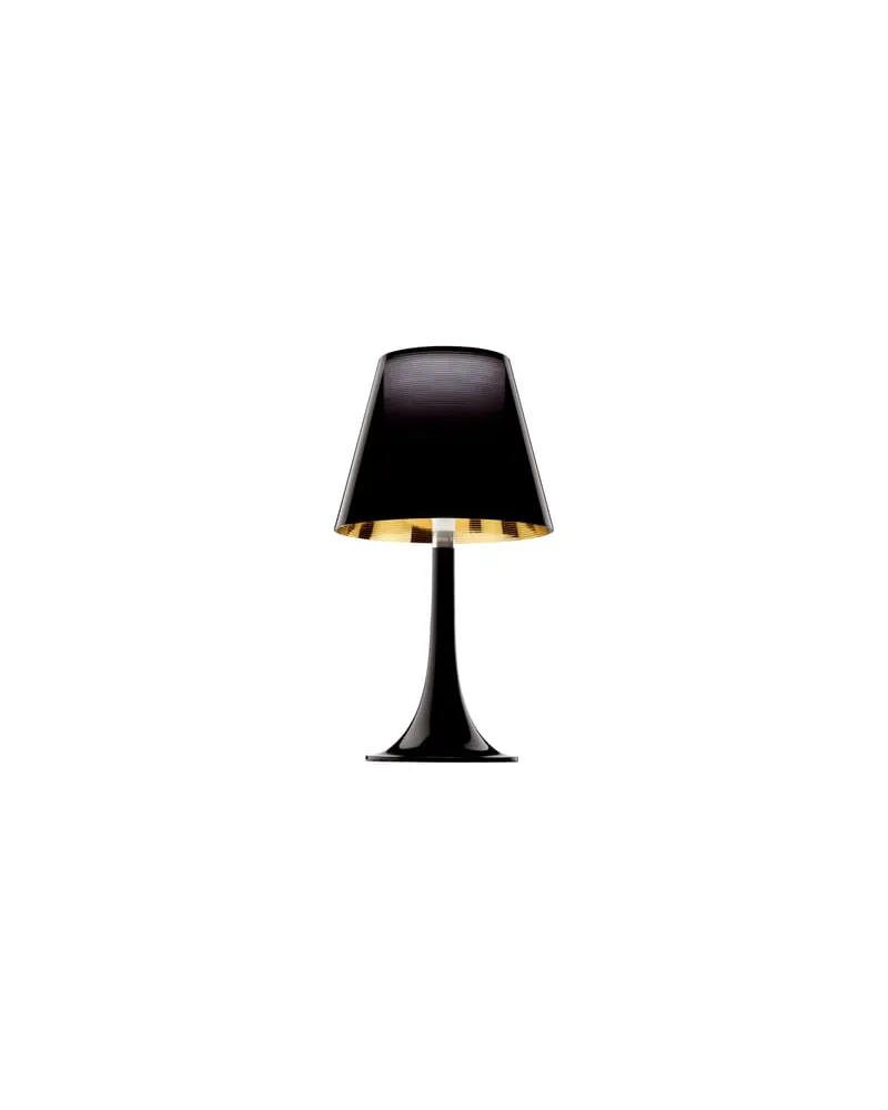 Flos Tischleuchte Miss K - Schwarz - Polykarbonat - Designer Philippe Starck 
