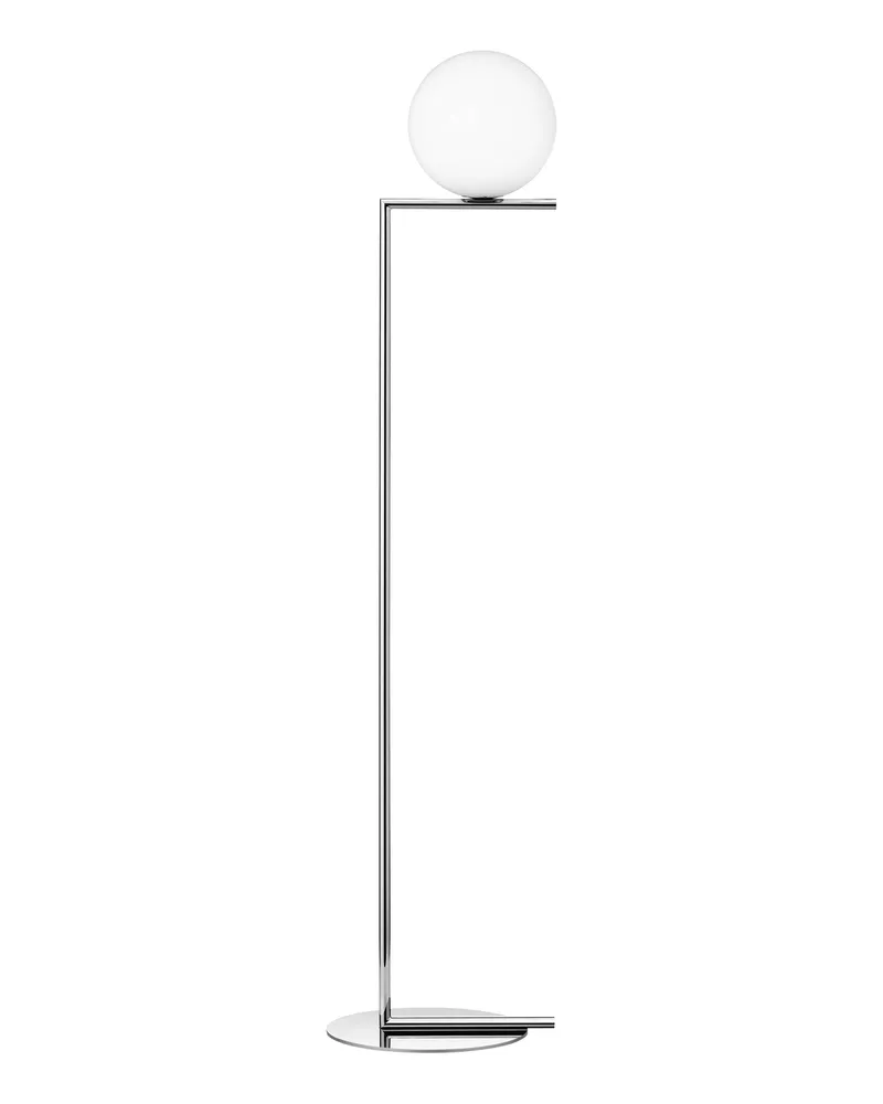 Flos Stehleuchte IC - Metall - geblasenes Glas - Designer Michael Anastassiades 