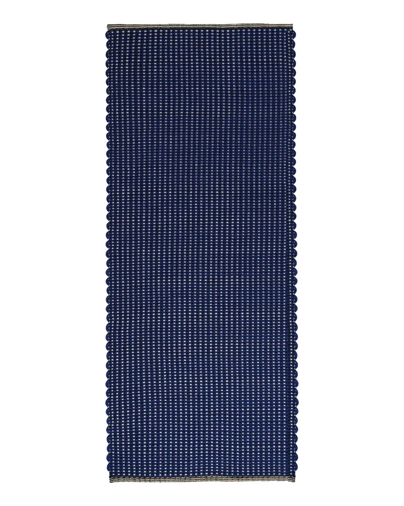 Tom Dixon Teppich CORD - Blau - Recyceltes PET - Designer Tom Dixon 