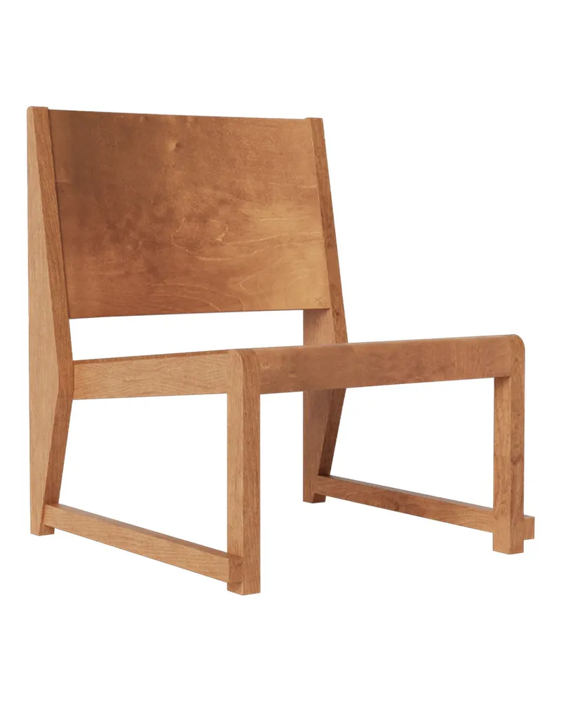 FRAMA Lounge Sessel Chair 01 - Holz natur - Birke, massiv - Designer Frama Studio 