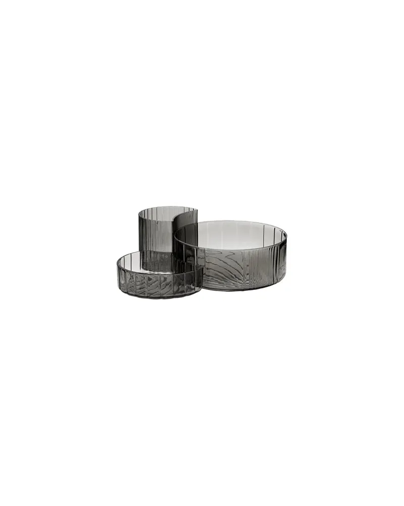 AYTM Schale Concha - Schwarz - Glas 