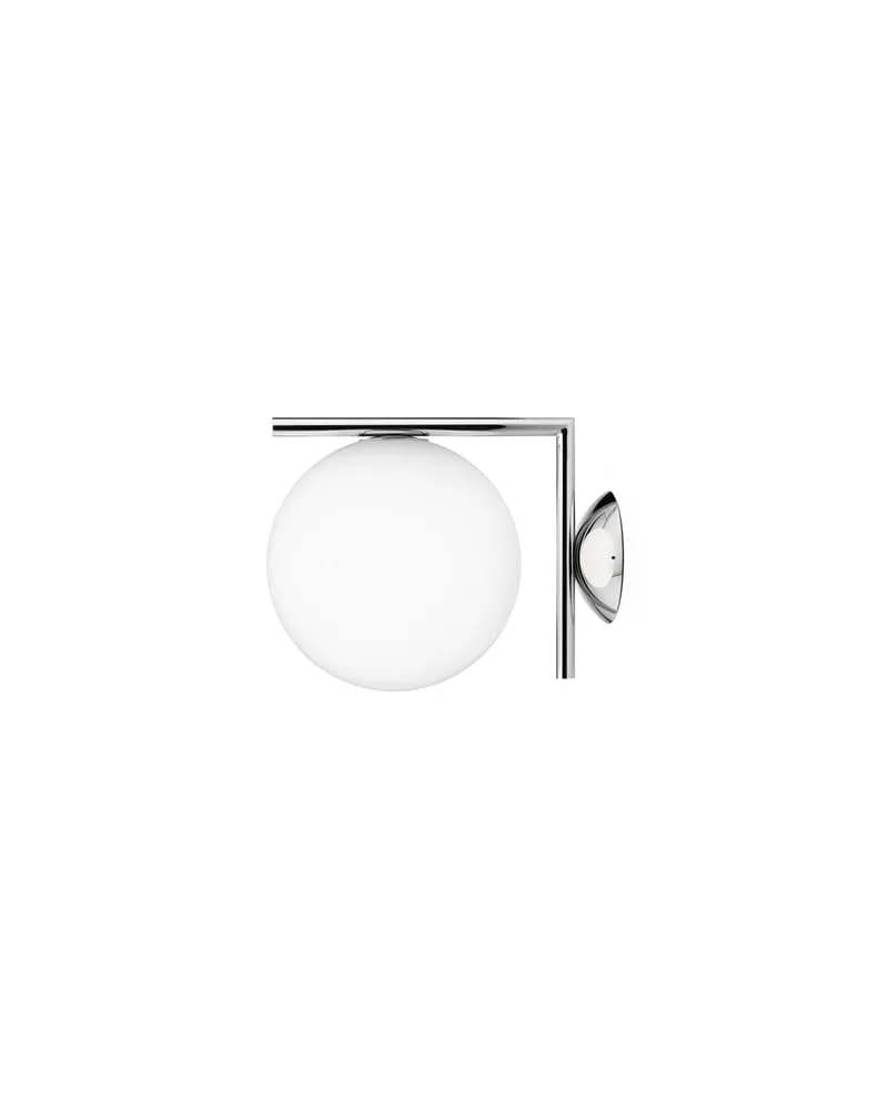 Flos Wandleuchte IC - Metall - verchromter Stahl - Designer Michael Anastassiades 