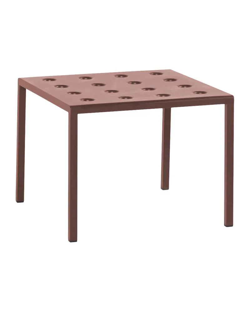Hay Couchtisch Balcony - Rot - Pulverbeschichteter Stahl - Designer Ronan & Erwan Bouroullec 