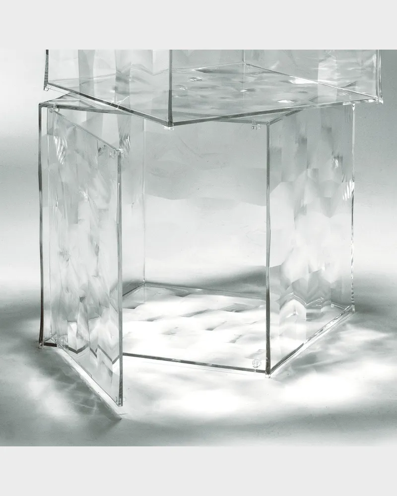 Kartell Ablage Optic - Transparent - PMMA - Designer Patrick Jouin 