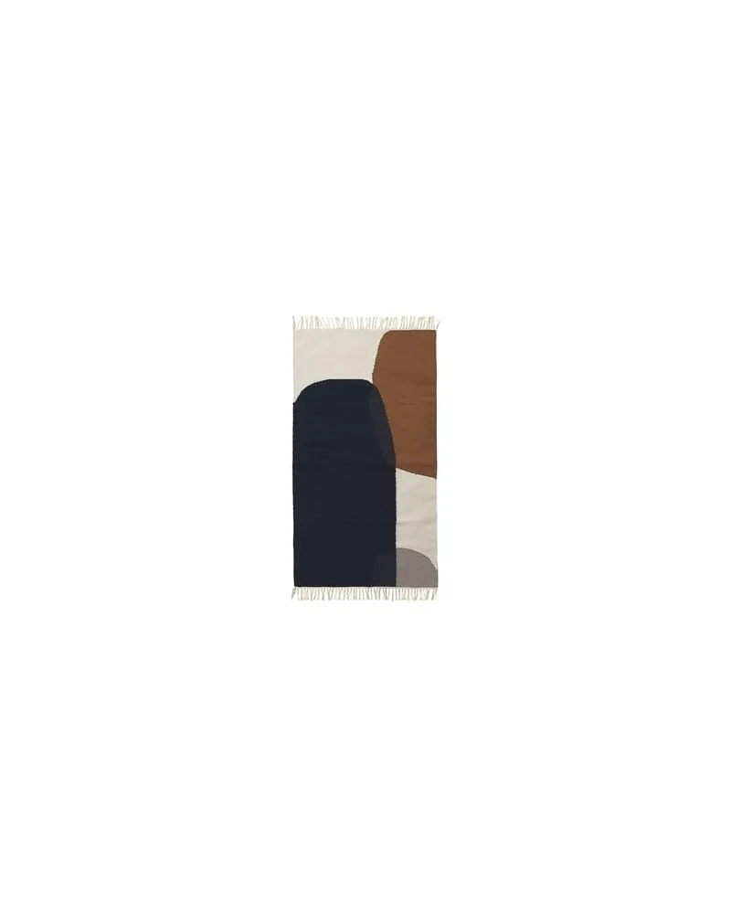 ferm LIVING Teppich Tapis - Bunt - Wolle - Designer Trine Andersen 