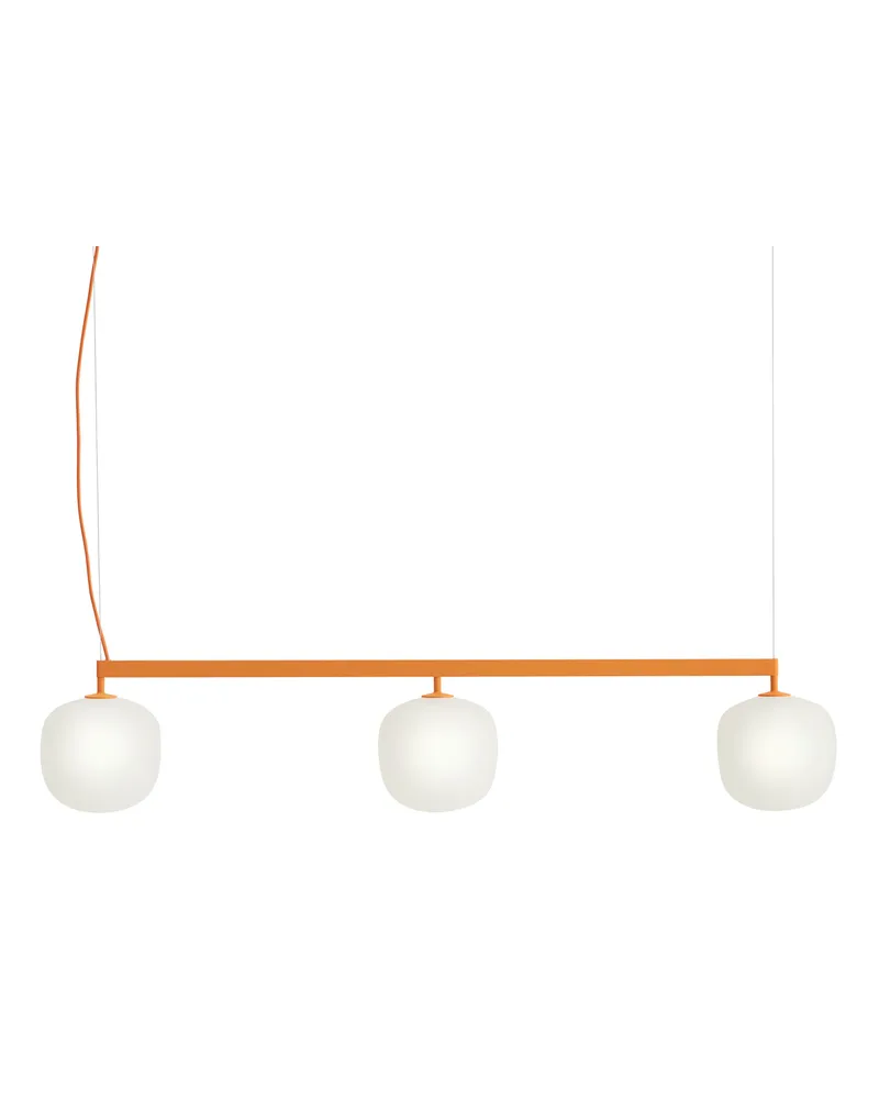 Muuto Pendelleuchte Rime - Weiß - Thermolackiertes Aluminium - Designer TAF Studio 