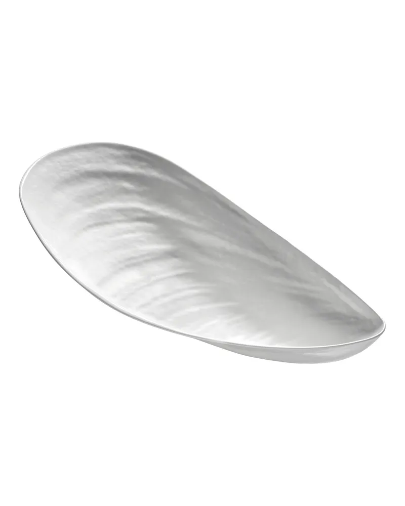 Serax Servierplatte Les objets Moulversants - Schwarz - emailliertes Porzellan - Designer Wouters & Hendrix 