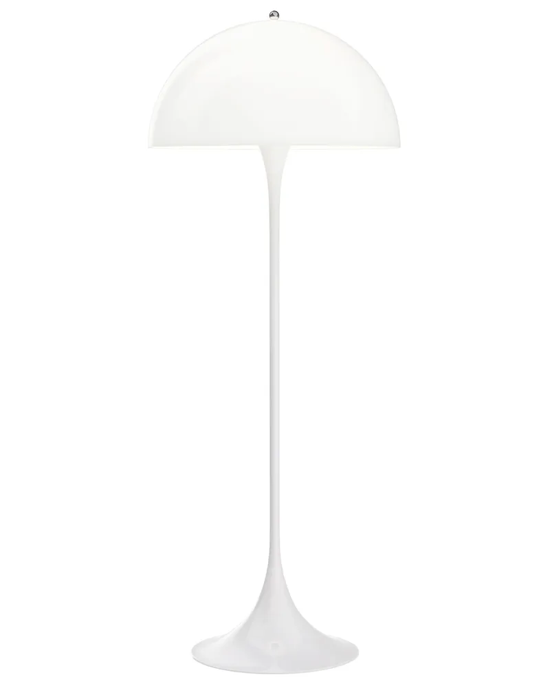 Louis Poulsen Stehleuchte Panthella - Weiß - Polyacryl - Designer Verner Panton 