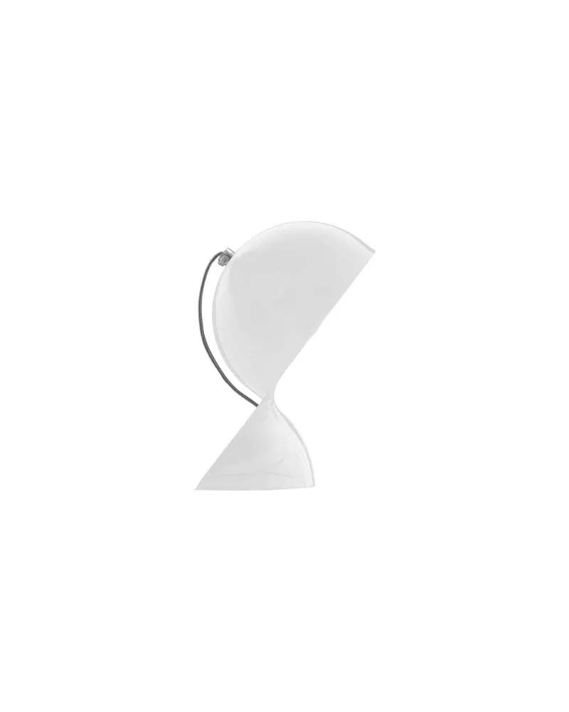 Artemide Tischleuchte Dalù - Weiß - Plastikmaterial - Designer Vico Magistretti 