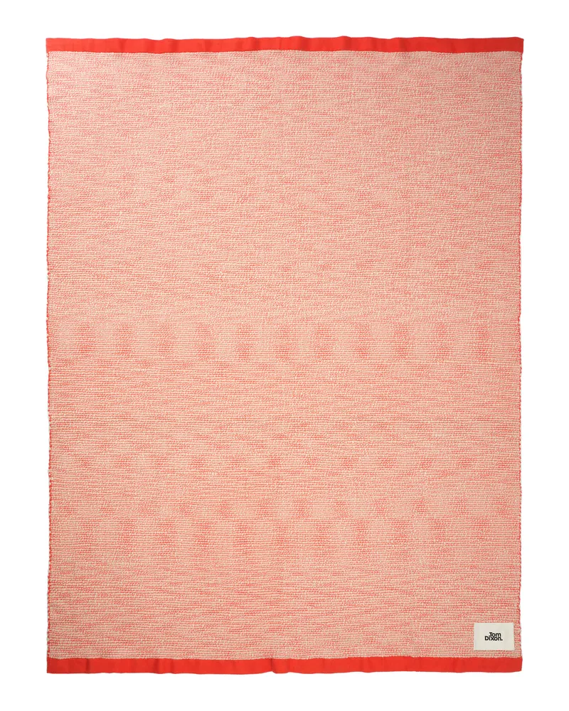Tom Dixon Decke Thread - Orange - Wolle - Designer Tom Dixon 