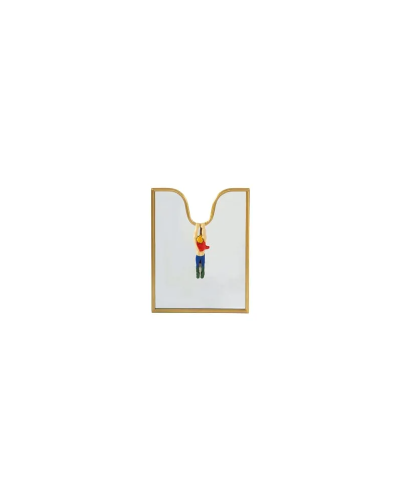 Seletti Wandspiegel Circus - Gold - Harz - Designer Uto Balmoral 