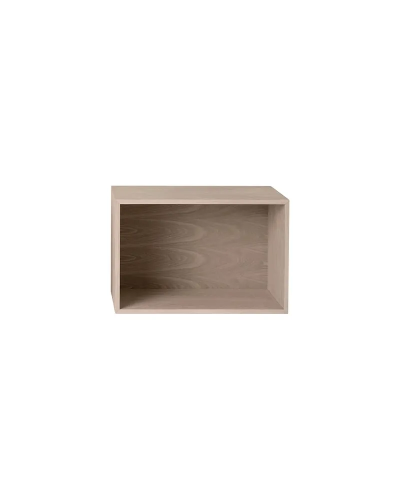 Muuto Regal Stacked 2.0 - Holz natur - MDF Eichenfurnier - Designer Julien De Smedt 