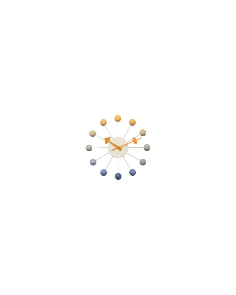 Vitra Wanduhr Nelson Clock - Bunt - bemaltes Holz - Designer George Nelson 