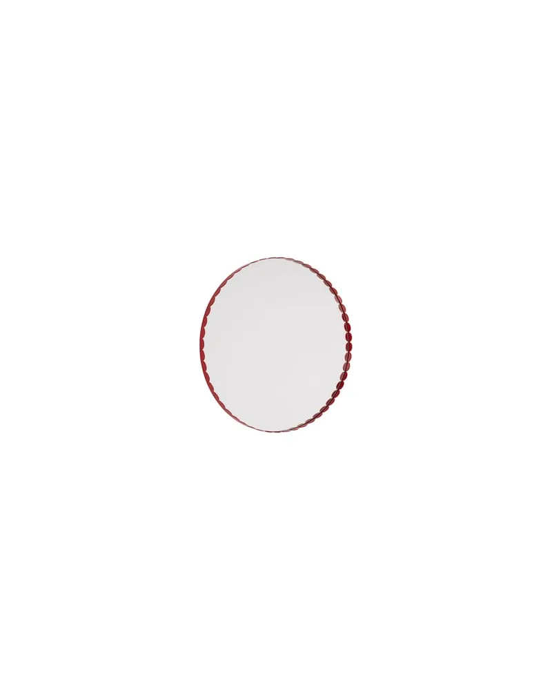 Hay Wandspiegel Arcs - Rot - Stahl - Designer Muller Van Severen 