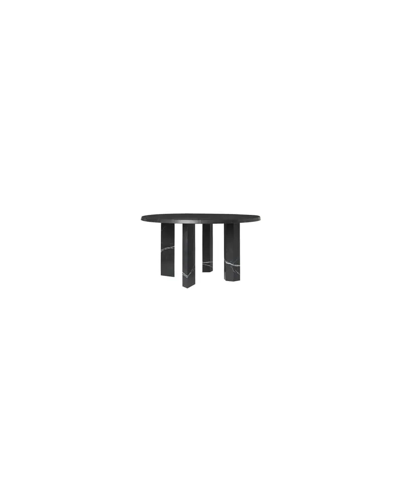 ferm LIVING Couchtisch Taula - Schwarz - Marmor - Designer Trine Andersen 