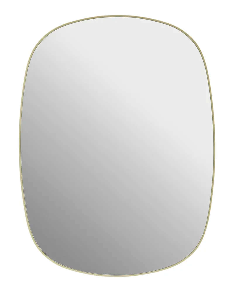 Muuto Wandspiegel Framed - Gelb - thermolackierter Stahl - Designer Anderssen & Voll 