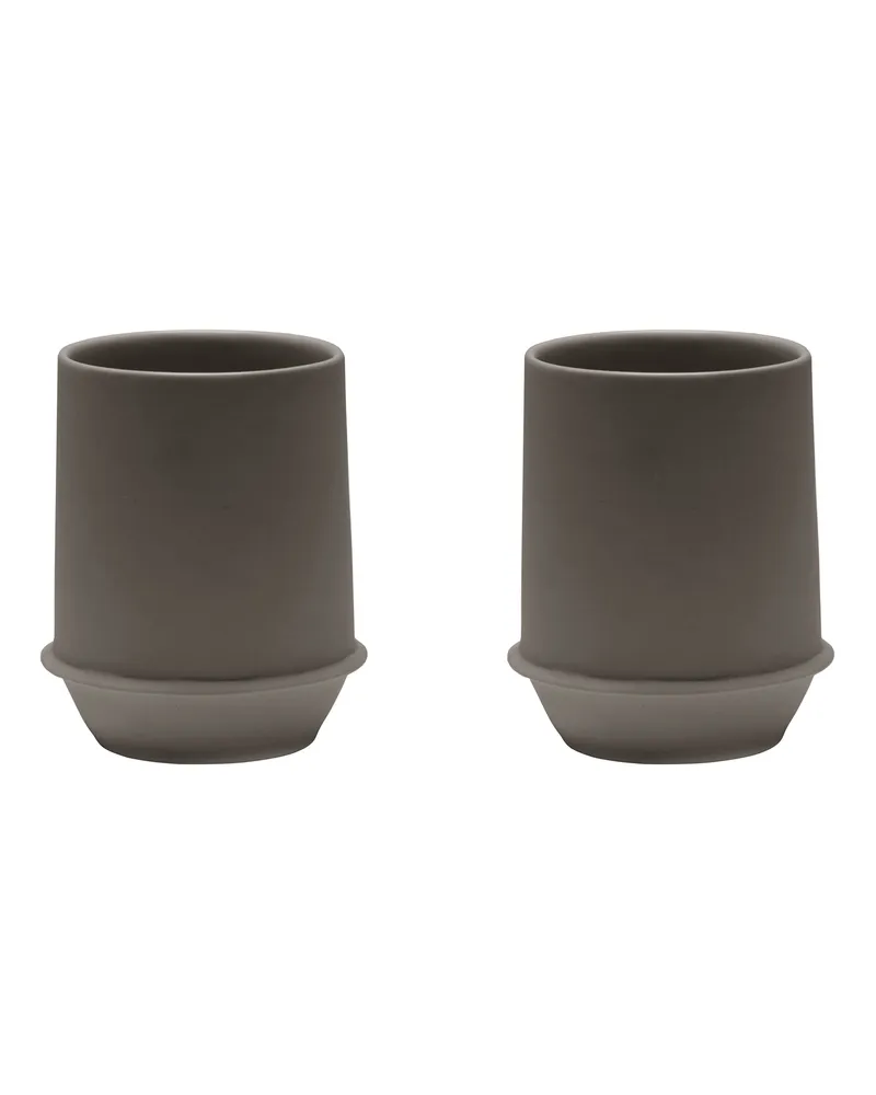 Serax Becher Dune - Braun - Porzellan - Designer Kelly Wearstler 
