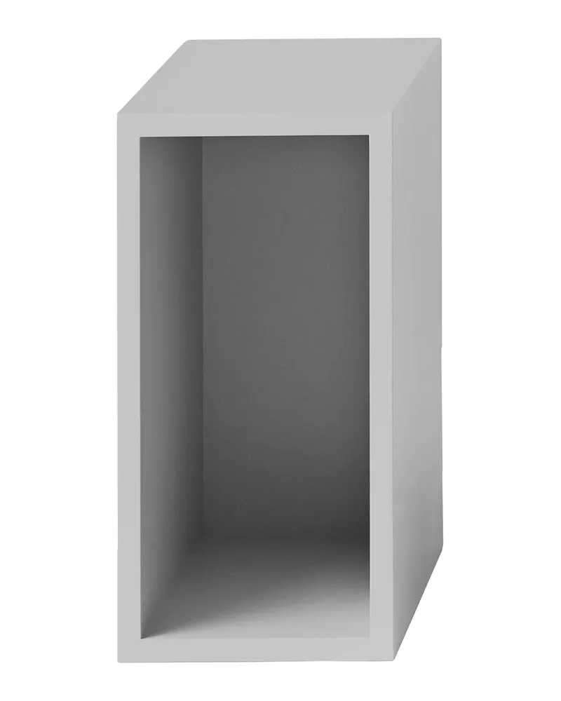 Muuto Regal Stacked 2.0 - Grau - mitteldichte bemalte Holzfaserplatte - Designer Julien De Smedt 