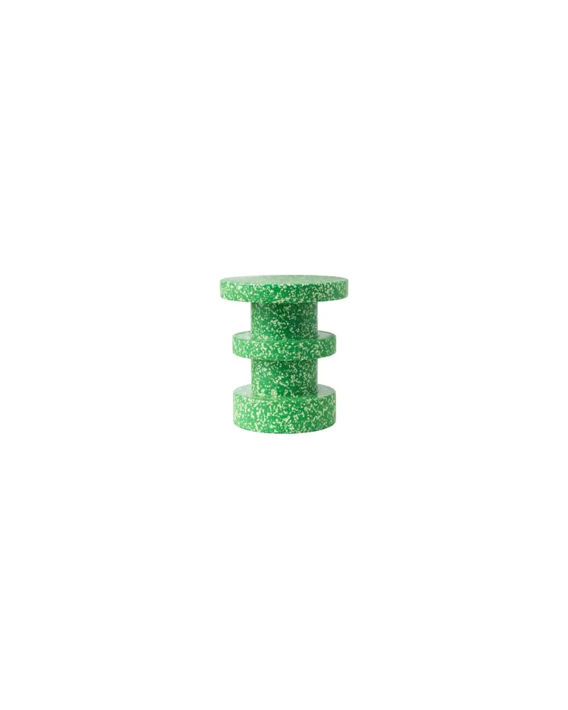 Normann Copenhagen Hocker Bit - Grün - Recyceltes Polyethylen - Designer Simon Legald 