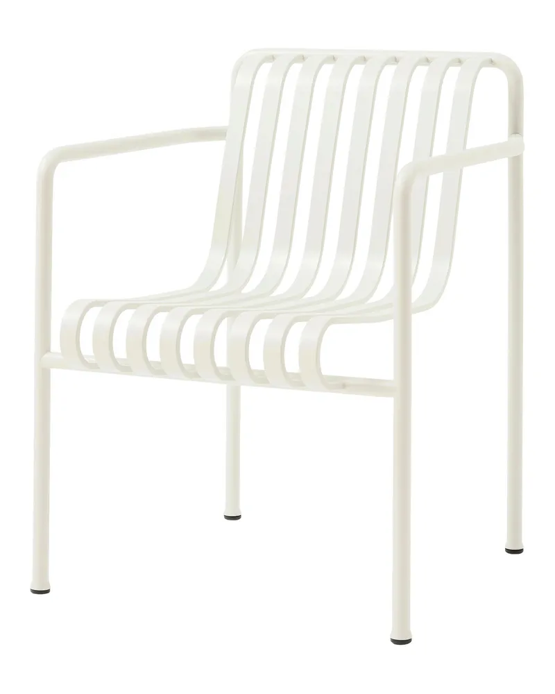 Hay Stapelbarer Sessel Palissade - Weiß - Stahl - Designer Ronan & Erwan Bouroullec 