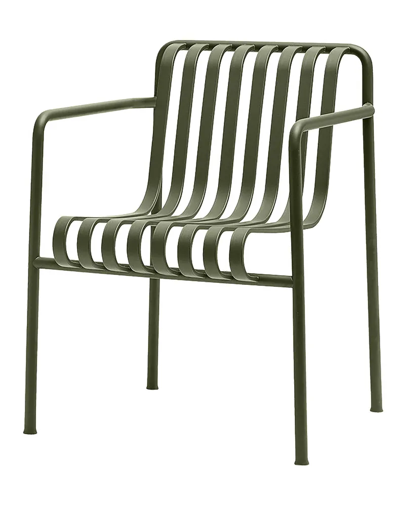 Hay Stapelbarer Sessel Palissade - Weiß - Stahl - Designer Ronan & Erwan Bouroullec 