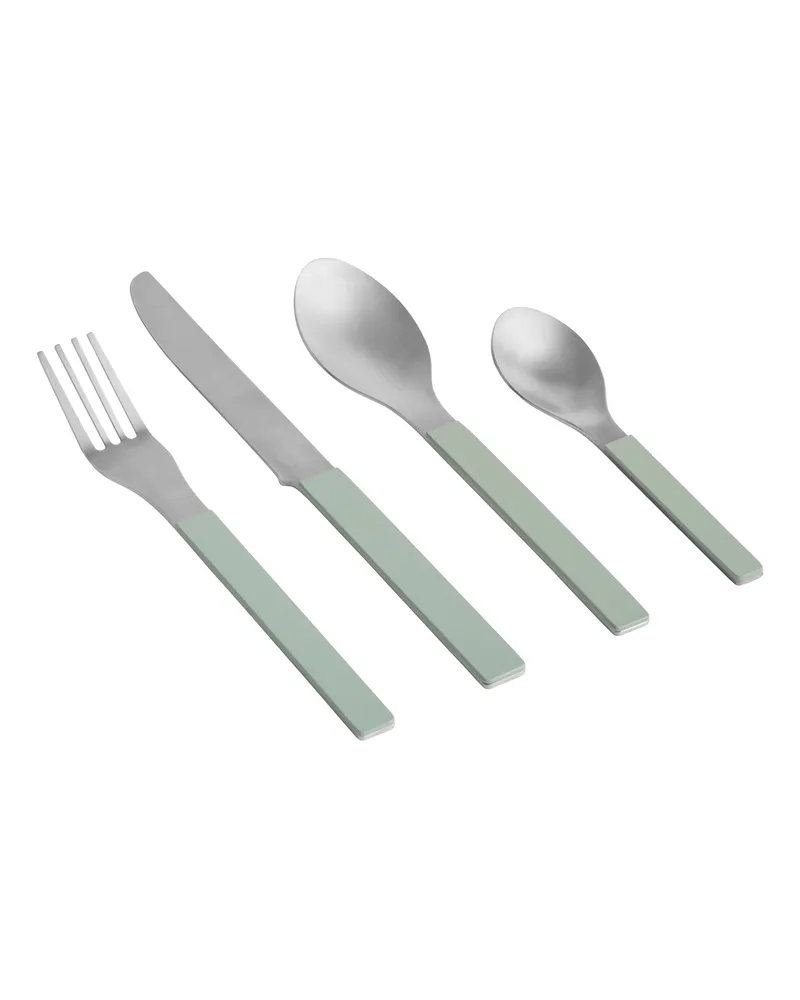 Hay Besteck Set MVS - Grün - rostfreier Stahl - Designer Muller Van Severen 