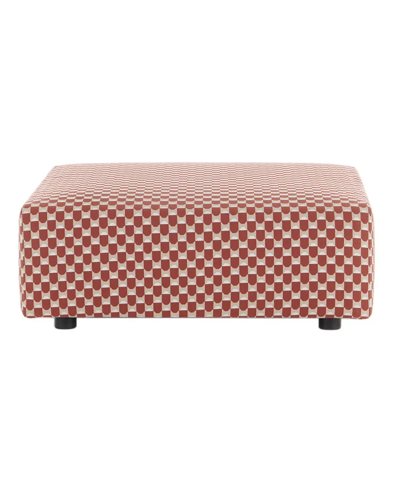 Kartell Outdoor-Hocker Plastics - Blau - Outdoor-Stoff - Designer Piero Lissoni 