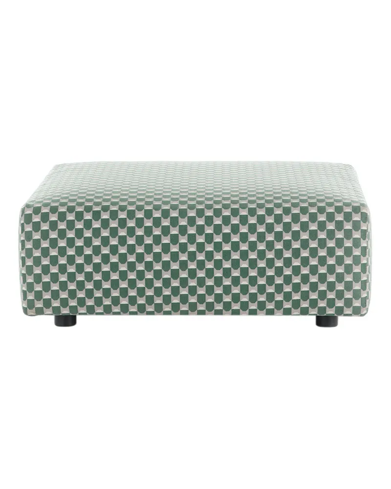 Kartell Outdoor-Hocker Plastics - Blau - Outdoor-Stoff - Designer Piero Lissoni 