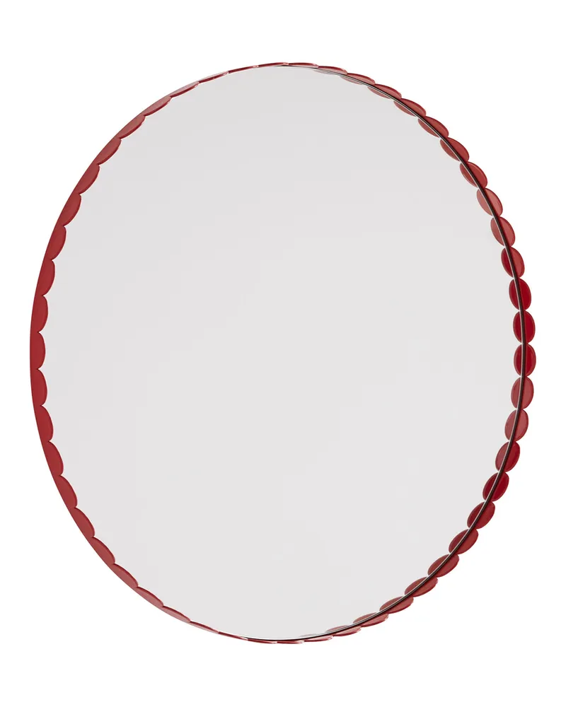 Hay Wandspiegel Arcs - Rot - Stahl - Designer Muller Van Severen 