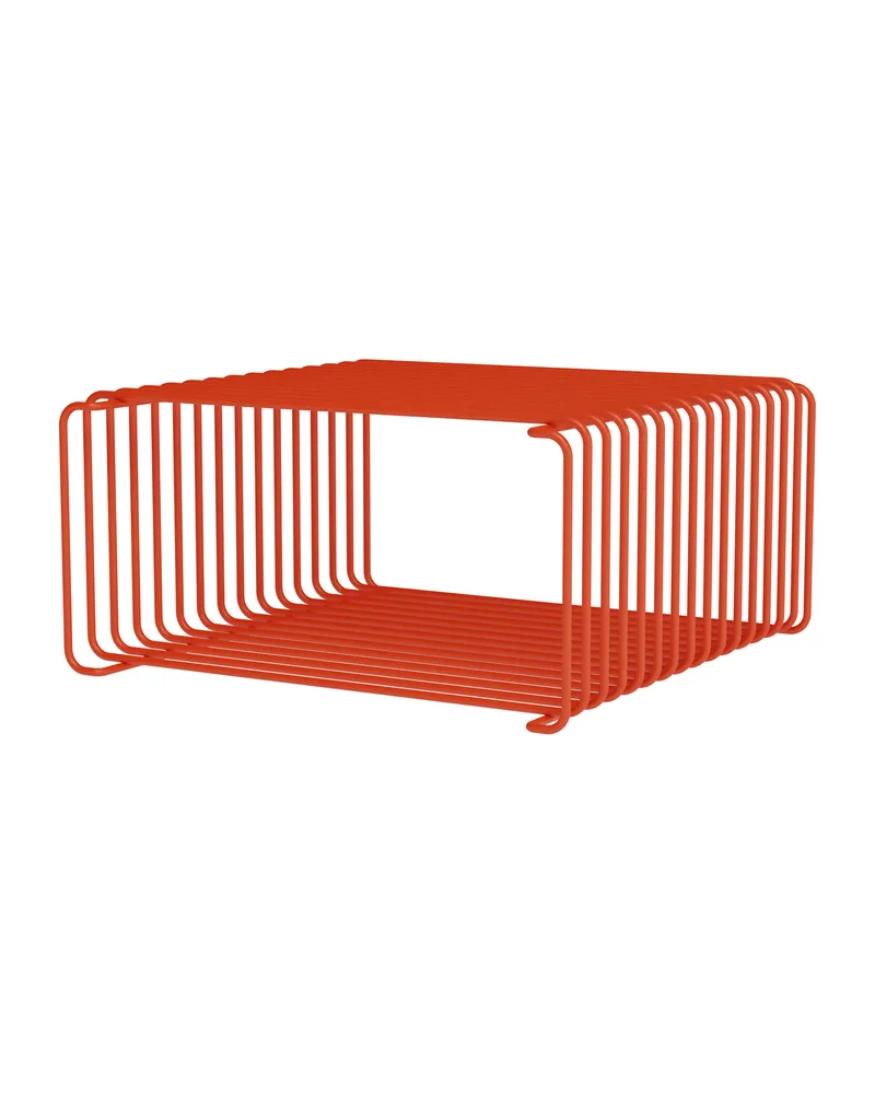 Montana Regal Panton - Rot - Lackierter Edelstahldraht - Designer Verner Panton 