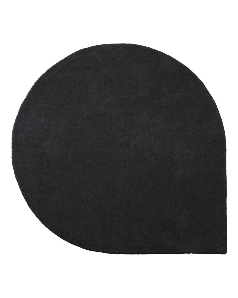 AYTM Teppich Stilla - Schwarz - Wolle 