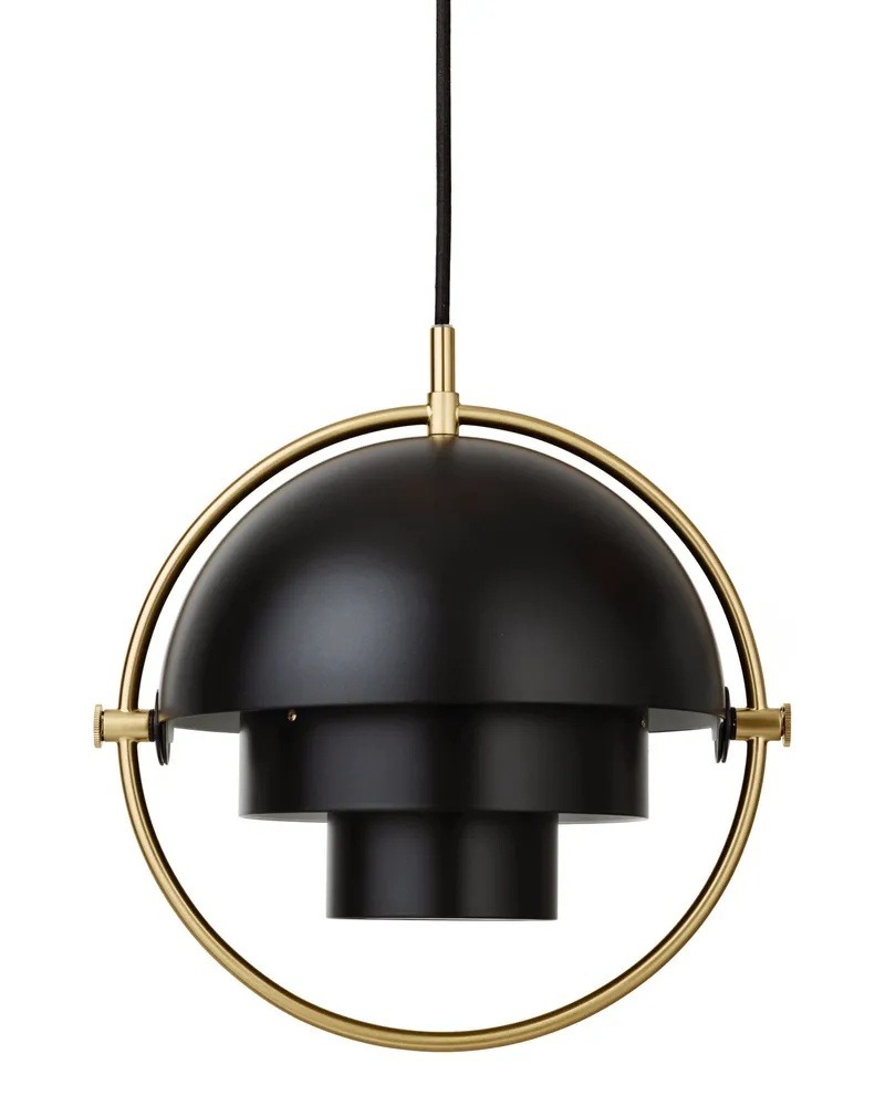 Gubi Pendelleuchte Multi-Lite - Schwarz - Metall - Designer Louis Weisdorf 