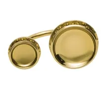 Ring Bijoux - Metall - PVD-beschichteter Stahl - Designer Elena Salmistraro