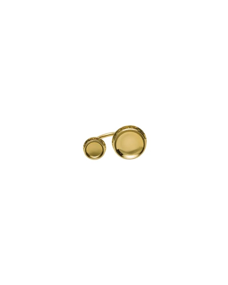 Alessi Ring Bijoux - Metall - PVD-beschichteter Stahl - Designer Elena Salmistraro 